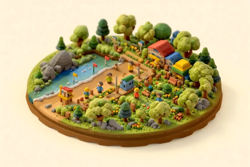 Ainsdale Beach - kidzdays illustration