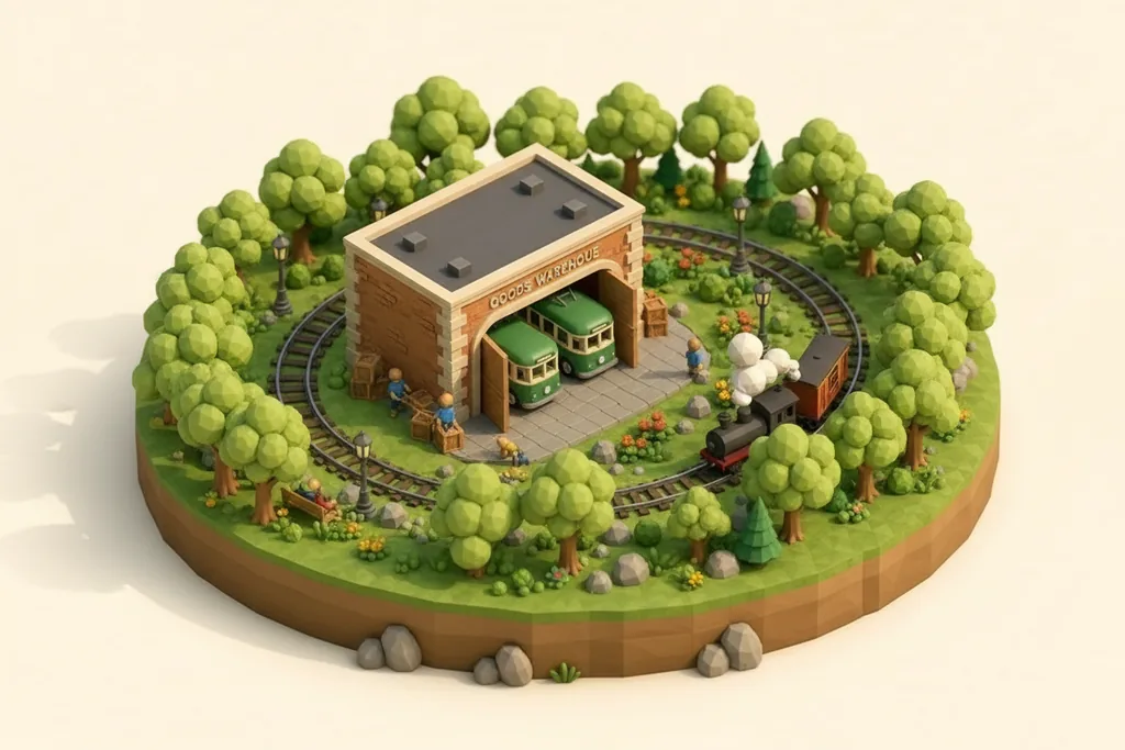 Bury Transport Museum - kidzdays illustration