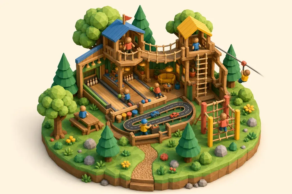 Jellybeans Play Centre - kidzdays illustration