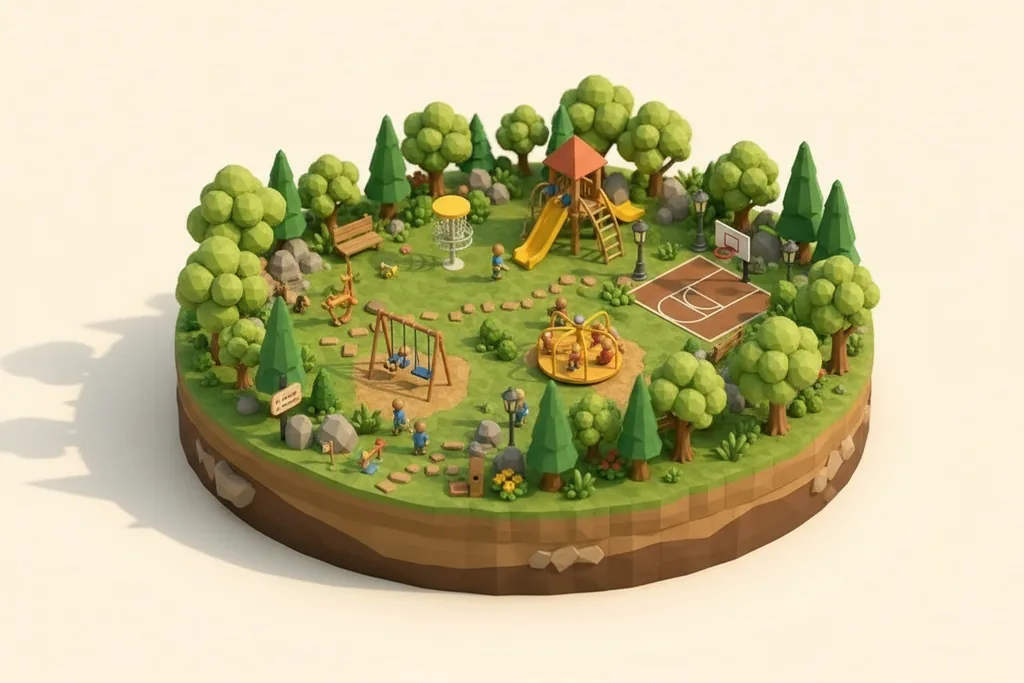 Lilford Park - kidzdays illustration